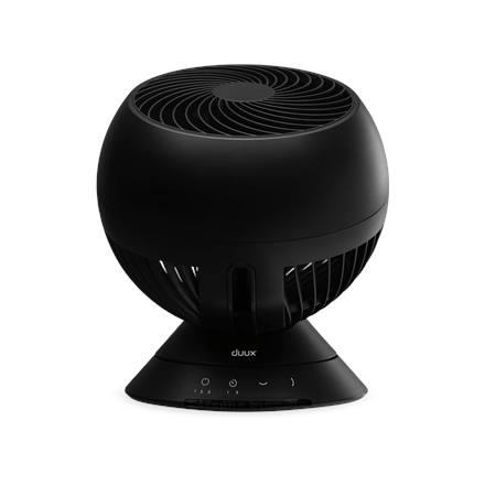Duux Fan Globe Table Fan Number of speeds 3 23 W Oscillation Diameter 26 cm Black