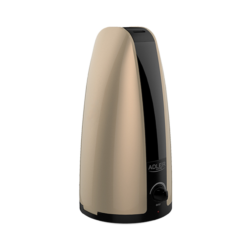 Humidifier Adler AD 7954 Ultrasonic 18  W Water tank capacity 1 L Suitable for rooms up to 25 m² Humidification capacity 100 ml/hr Gold