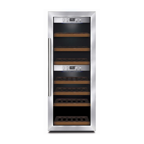 Caso Wine cooler WineMaster38 Energy efficiency class G Free standing Bottles capacity 38 Cooling type Compressor technology Stainless steel/Black