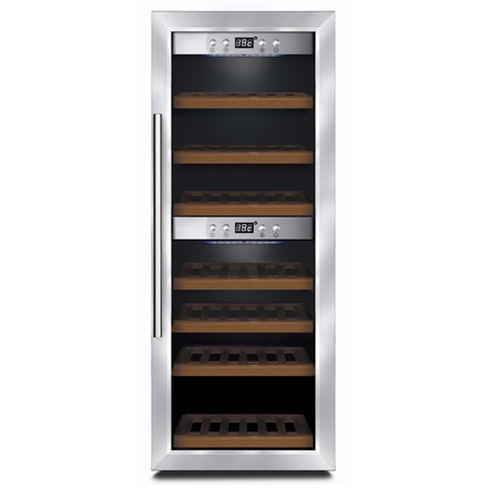 Caso Wine cooler WineMaster38 Energy efficiency class G Free standing Bottles capacity 38 Cooling type Compressor technology Stainless steel/Black