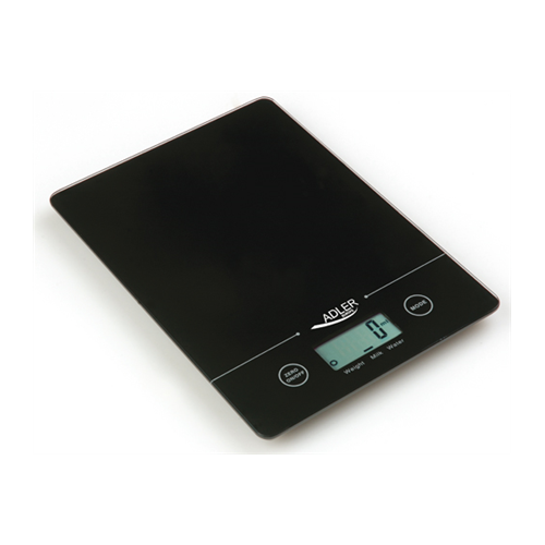 Adler Kitchen scales Adler AD 3138  Maximum weight (capacity) 5 kg Graduation 1 g Display type LCD Black