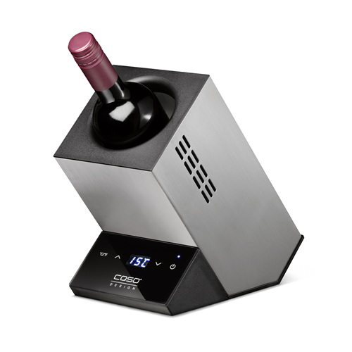 Caso Wine cooler for one bottle WineCase One Energy efficiency class Not apply Free standing Bottles capacity 1 Inox
