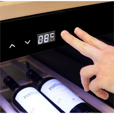 Caso Smart Wine Cooler WineExclusive 66 Energy efficiency class G Free standing Bottles capacity bottles Cooling type Compressor technology Black