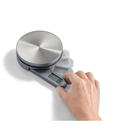 Caso Scales Kitchen EcoMate Graduation 1 g Display type LCD Maximum weight (capacity) 5 kg Stainless steel