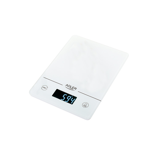 Adler Kitchen scales AD 3170 Maximum weight (capacity) 15 kg Graduation 1 g Display type LCD White