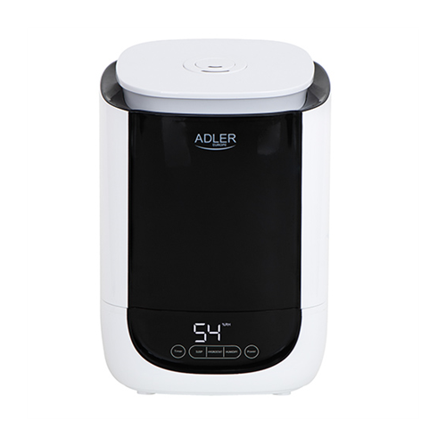 Adler Air Humidifier AD 7966 35 m³ 25 W Water tank capacity 4.6 L Ultrasonic Humidification capacity 280 ml/hr White/Black