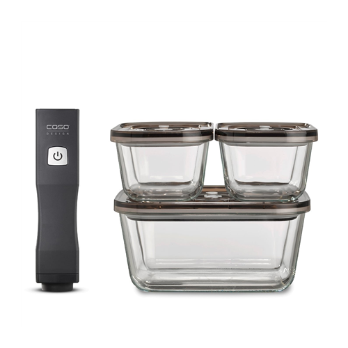 Caso Vacu OneTouch Vacuum sealer Eco-Set Black