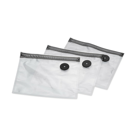 Caso Zip bags 01293 20 pcs Dimensions (W x L) 26 x 23 cm