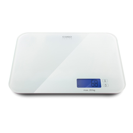 Caso Designer kitchen scales LX 20 03294 Maximum weight (capacity) 20 kg Graduation 5 g White