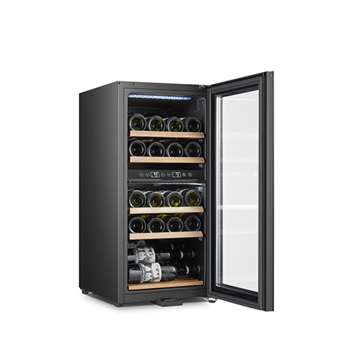 Adler Wine Cooler AD 8080 Energy efficiency class G Free standing Bottles capacity 24 Cooling type Compressor Black