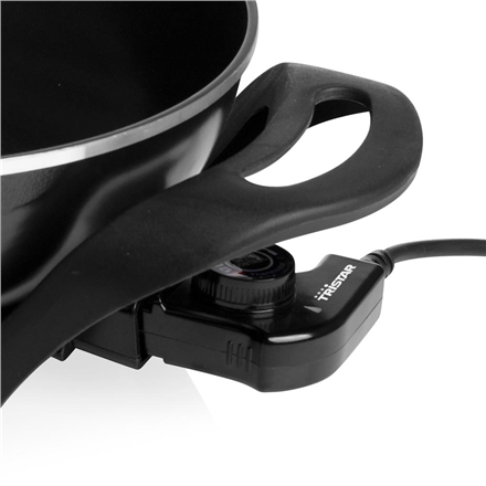 Tristar Electric Wok PZ-9130 1500 W Stainless steel 4.5 L Black