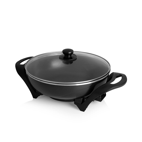 Tristar Electric Wok PZ-9130 1500 W Stainless steel 4.5 L Black