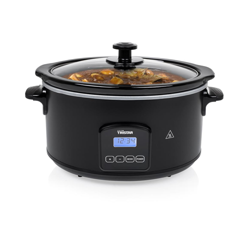 Tristar Digital Slowcooker VS-3920	 210 W Stainless steel 4.5 L Number of programs 4 Black