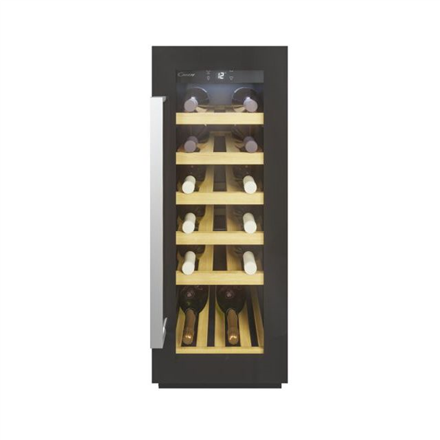 Candy Wine Cooler CCVB 30/1	 Energy efficiency class F Built-in Bottles capacity 20 Black