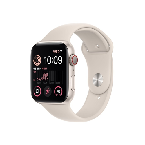 Apple Watch SE GPS + Cellular 44mm Smart watches GPS (satellite) Retina LTPO OLED Touchscreen Waterproof Bluetooth Wi-Fi Starlight