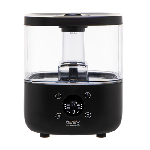Camry CR 7973b Humidifier 23 W Water tank capacity 5 L Suitable for rooms up to 35 m² Ultrasonic Humidification capacity 100-260 ml/hr Black