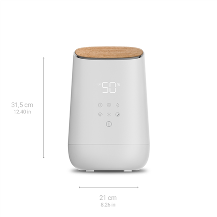 Medisana | Air Humidifier | AH 680 | Suitable for rooms up to 30 m² | Ultrasonic | White