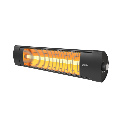 Simfer Indoor Thermal Infrared Quartz Heater Dysis HTR-7407 Infrared 2300 W Suitable for rooms up to 23 m² Black N/A