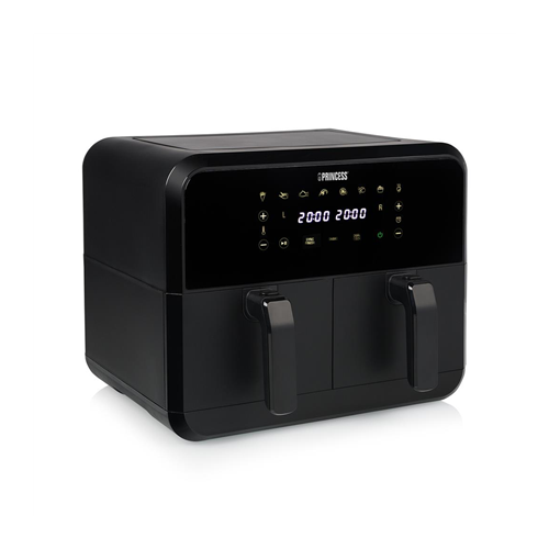 Double Basket Airfryer | 182068 | Power 2400 W | Capacity 8 L | Black