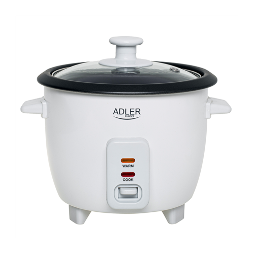 Adler Rice Cooker | AD 6418 | 300 W | 0.6 L | Number of programs 2 | White