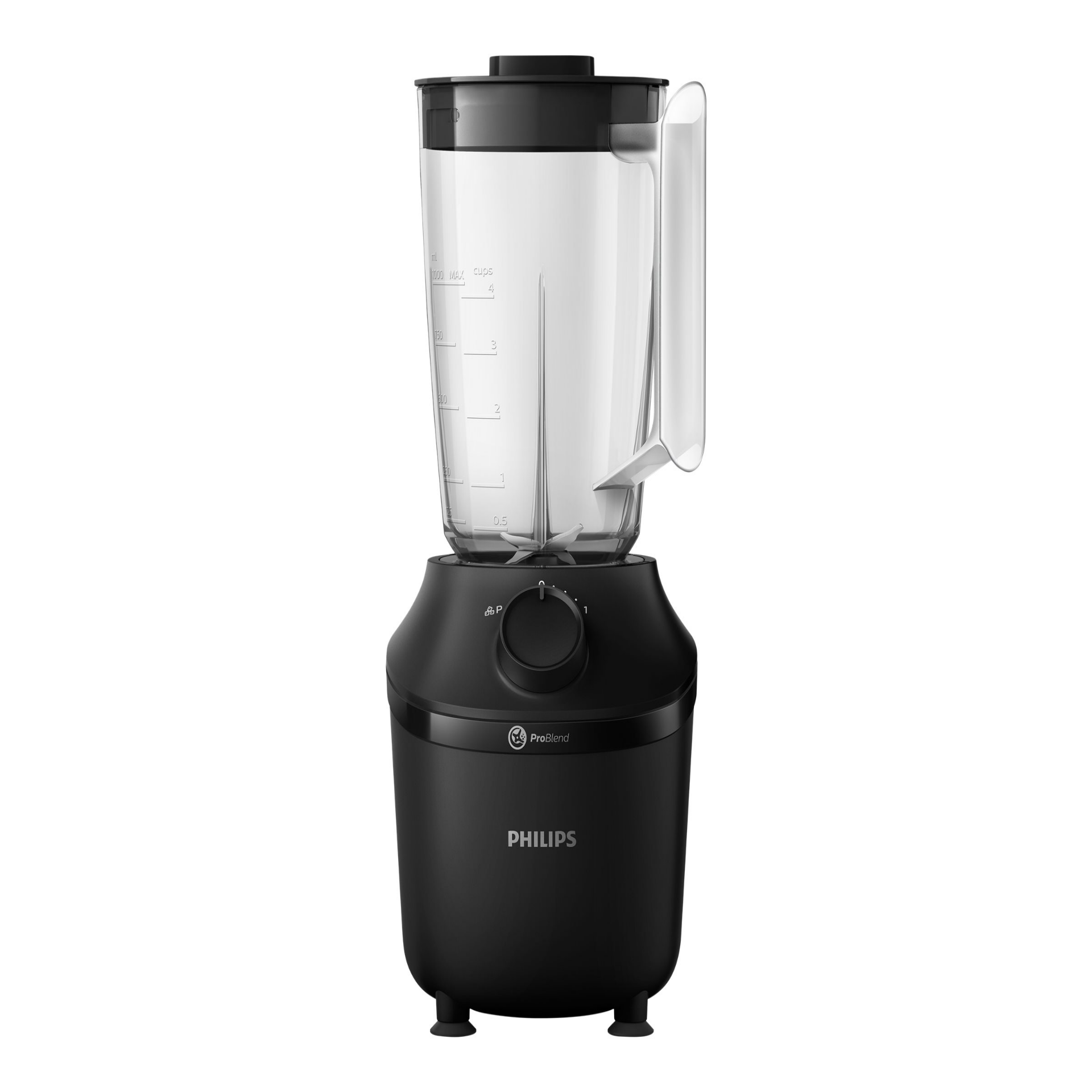 Blender | HR2291/01 3000 Series | Tabletop | 600 W | Jar material Glass | Jar capacity 2 L | Ice crushing | Black