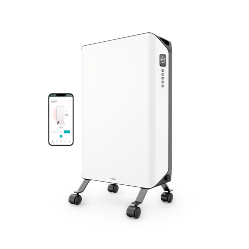 Duux Edge Oil Heater | Oil Heater | 2000 W | Suitable for rooms up to 20 m² | White