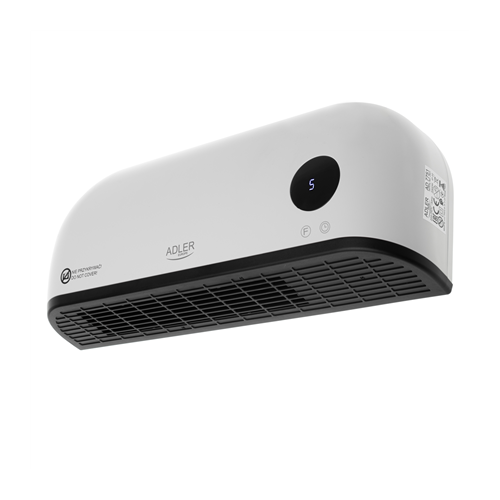 Adler LED Air Curtain Heater | AD 7751 | Air curtain | 2000 W | White
