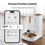 Išmanus maisto dozatorius robotas su kamera PETKIT P591 YumShare Dual-hopper Capacity 2+3 L - Image 5